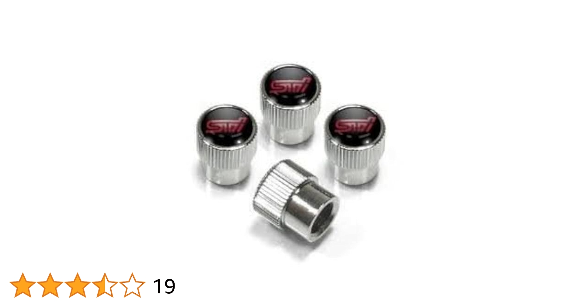 Amazon.com: Subaru STi Logo Tire Valve Stem Caps Set of 4